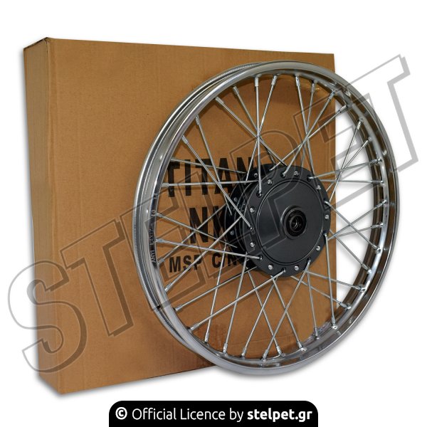 Ζάντα εμπρός Honda Astrea Grand 100 ανθρακί Titan Parts